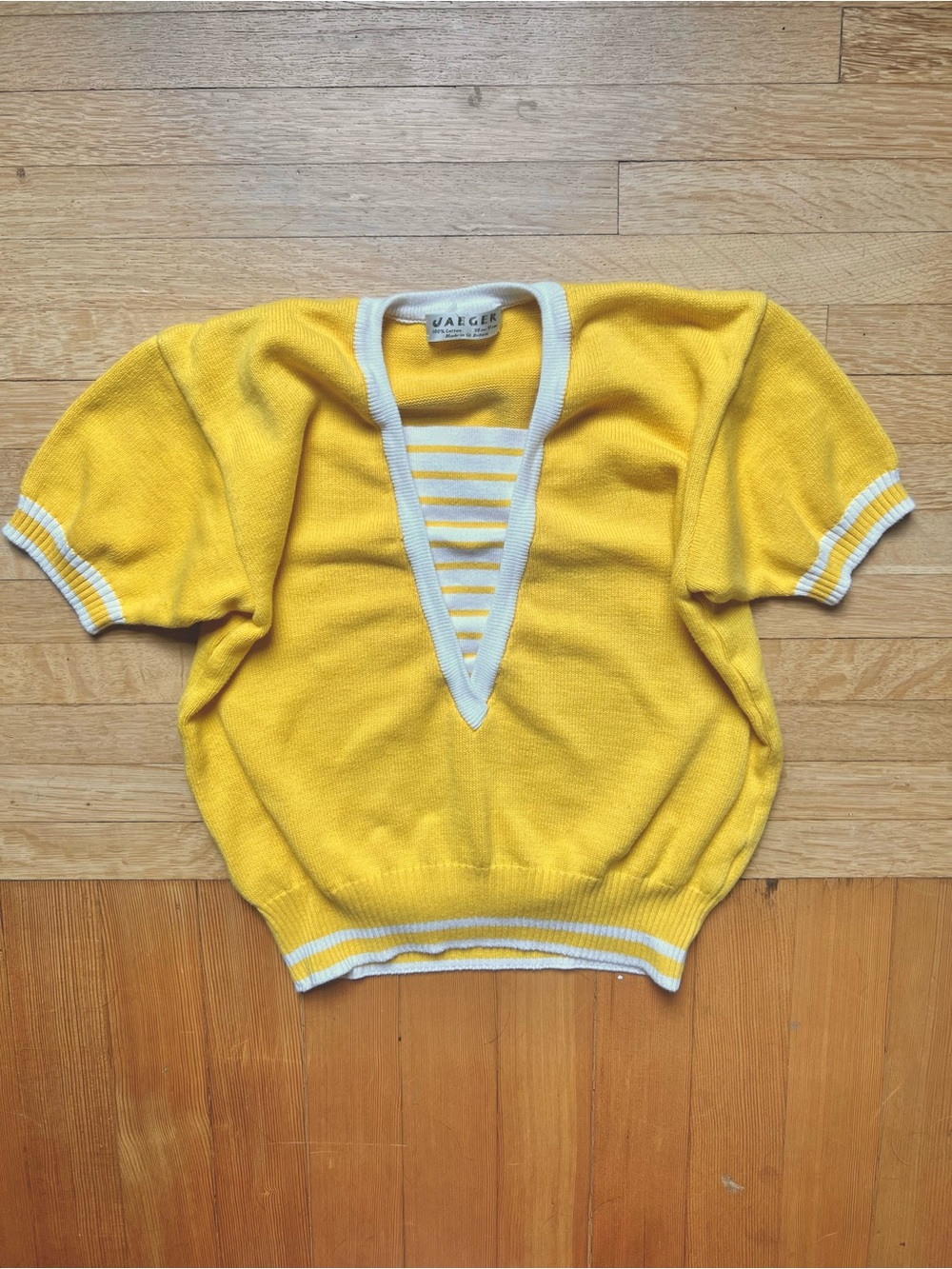 Rare vintage 80s cotton sweater M